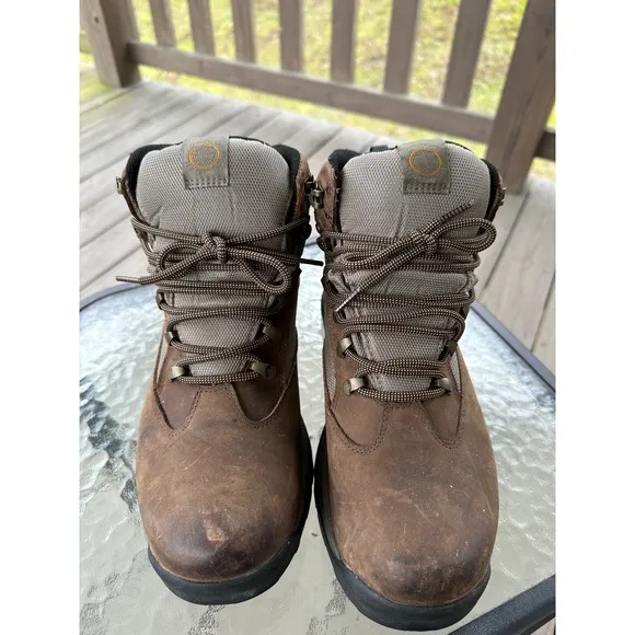 Timberland Chocorua Hiking Boots Waterproof Leather Brown A7598 Mens 10.5W
