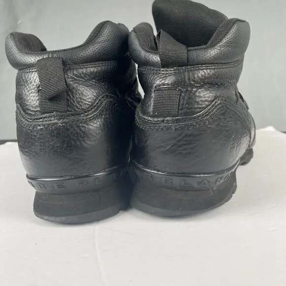 Timberland Men's Boots Black Garrison Field Mid Waterproof Hiking Size 13 M