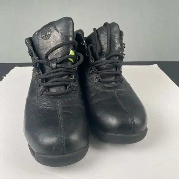 Timberland Men's Boots Black Garrison Field Mid Waterproof Hiking Size 13 M