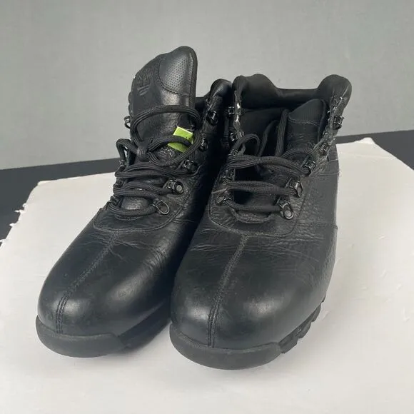 Timberland Men's Boots Black Garrison Field Mid Waterproof Hiking Size 13 M