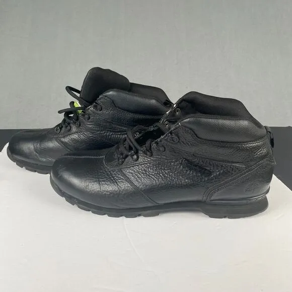 Timberland Men's Boots Black Garrison Field Mid Waterproof Hiking Size 13 M