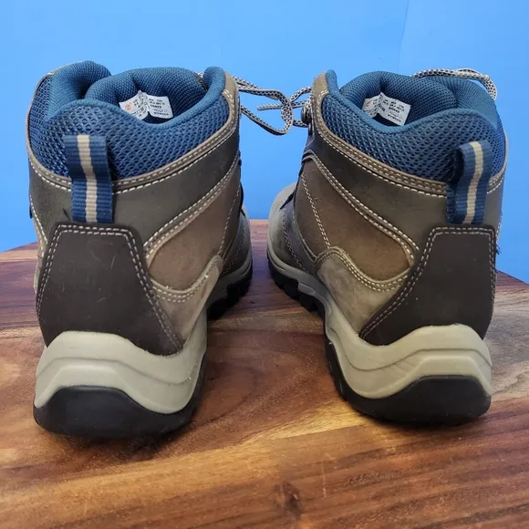 Timberland Mt. Maddsen Waterproof Hiking Boots Gray Teal Women's 9.5 A1NRW
