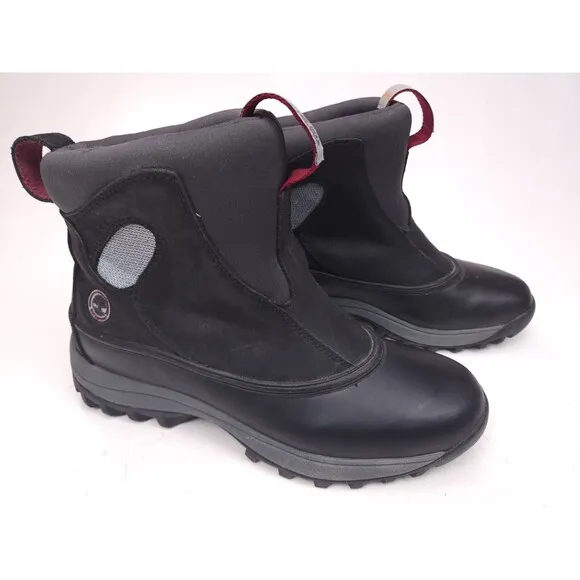 Timberland Thermolite Leather Outdoor Winter Snow Slip On Boots Men's Size 10 M
