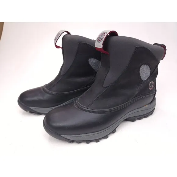 Timberland Thermolite Leather Outdoor Winter Snow Slip On Boots Men's Size 10 M