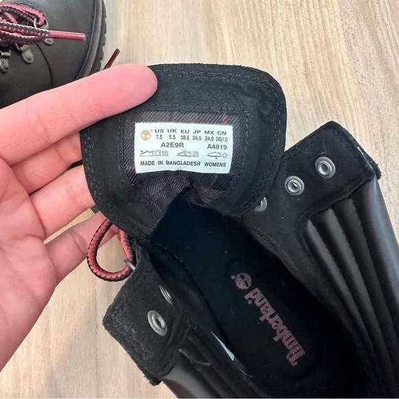 Timberland London Square Black Hike Boots