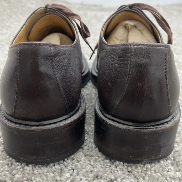 To Boot Brown Leather Lace Up Loafer Casual Dress Shoes Men’s size 8