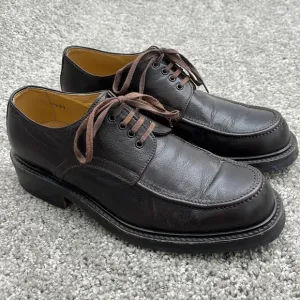 To Boot Brown Leather Lace Up Loafer Casual Dress Shoes Men’s size 8