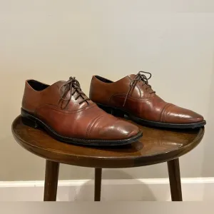 To Boot New York Adam Derrick Brown Leather Dress Shoes Size 10