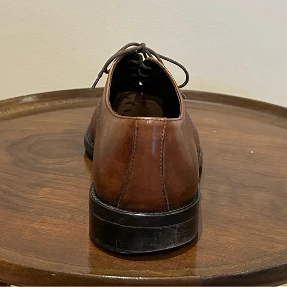 To Boot New York Adam Derrick Brown Leather Dress Shoes Size 10