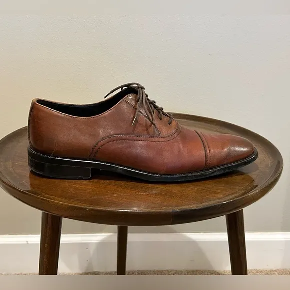 To Boot New York Adam Derrick Brown Leather Dress Shoes Size 10