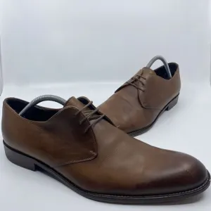 To Boot New York by Adam Derrick Mens Size 11.5 Brown Oxford Leather Dress Shoes