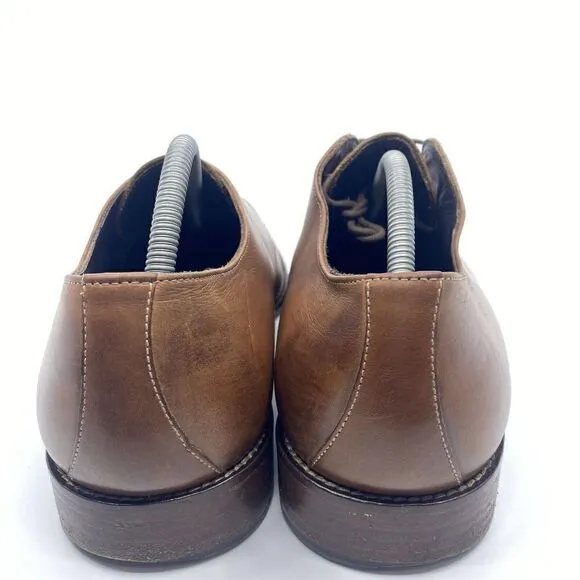 To Boot New York by Adam Derrick Mens Size 11.5 Brown Oxford Leather Dress Shoes