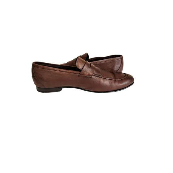 To Boot New York Penny Loafer Shoes Brown Men's Size 10 Business Casual Italian