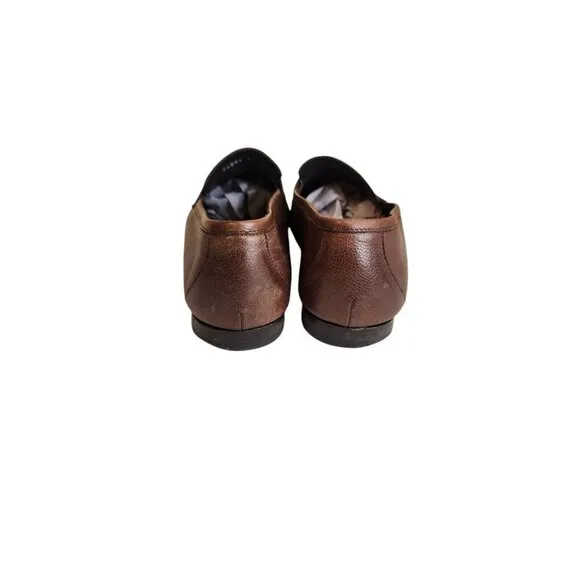 To Boot New York Penny Loafer Shoes Brown Men's Size 10 Business Casual Italian