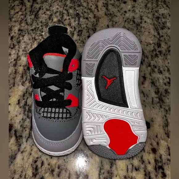 Toddler Air Jordan 4 Retro ‘Infared’ - 4C