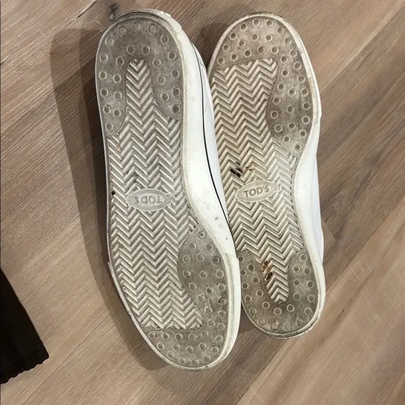 Tod’s White Leather Men's Sneakers