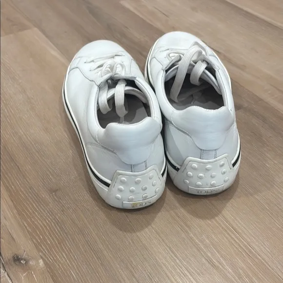 Tod’s White Leather Men's Sneakers