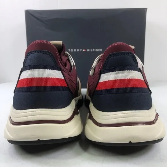 TOMMY Hilfiger Torque Sneakers Dark Red Shoes