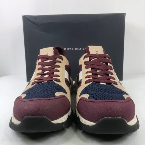 TOMMY Hilfiger Torque Sneakers Dark Red Shoes