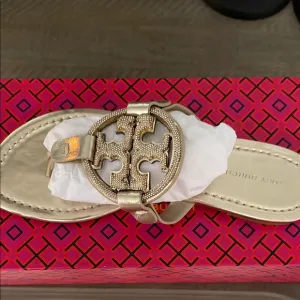 Tory Burch Gold Sandals