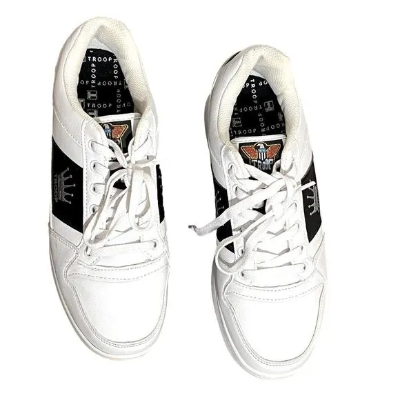TROOP - MEN’S DESTROYER LOW SNEAKERS - SIZE 8 1/2 - VERY GOOD CONDITION - S3