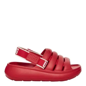 UGG Big Kids Sport Yeah Sandals Samba-Red Size 5K