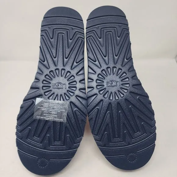 Ugg Boots Mens 10 Blue Classic Mini LTA Cali Topo Suede Retro Ankle Shoes