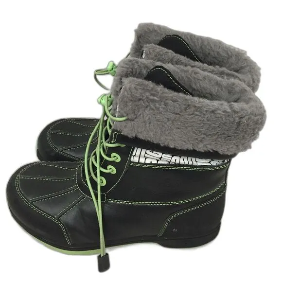 UGG® Butte II CWR Glow Graphic Waterproof Snow Boots Blk