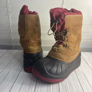 UGG Ludvig Kids Waterproof Snow Boots Sz 1