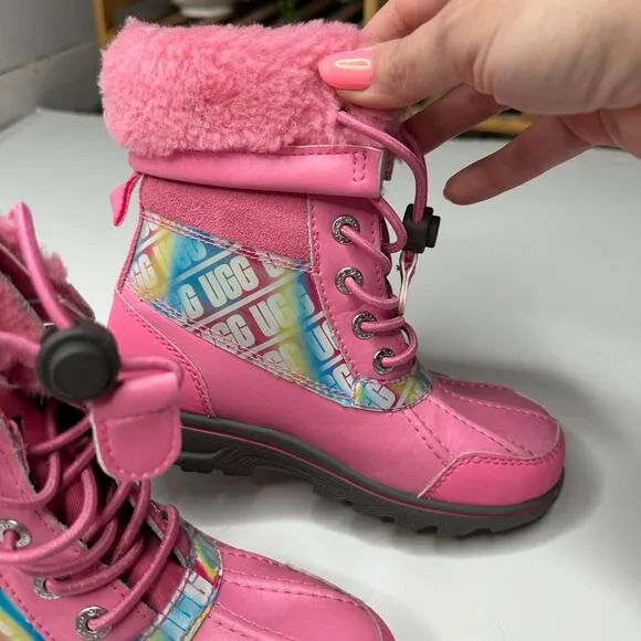 UGG Pink Butte II Chromatic Colorful Boots
