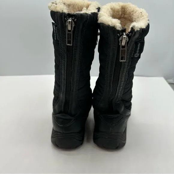 UGG Snowpeak Womens 5 Tall Winter Snow Boots Shoe Sherpa Lined Quilted Imsulated