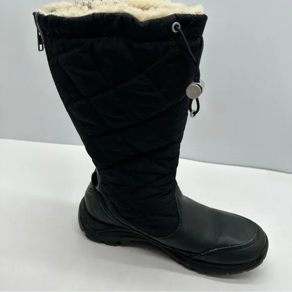UGG Snowpeak Womens 5 Tall Winter Snow Boots Shoe Sherpa Lined Quilted Imsulated