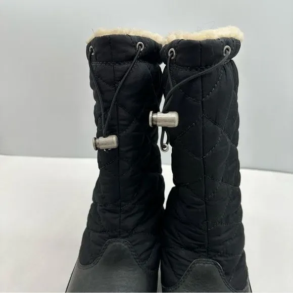 UGG Snowpeak Womens 5 Tall Winter Snow Boots Shoe Sherpa Lined Quilted Imsulated