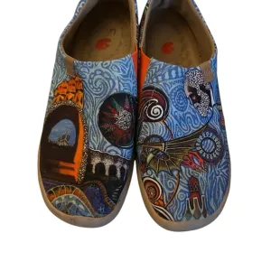 UIN OH MY GAUDI! TOLEDO I MEN Shoes Size 11 Artsy Walking Travel