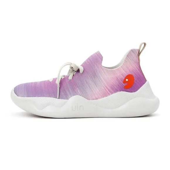 UIN Women's Sneakers Lightweight Walking Comfy Shoes (DAZZLE PURPLE MIJAS I )