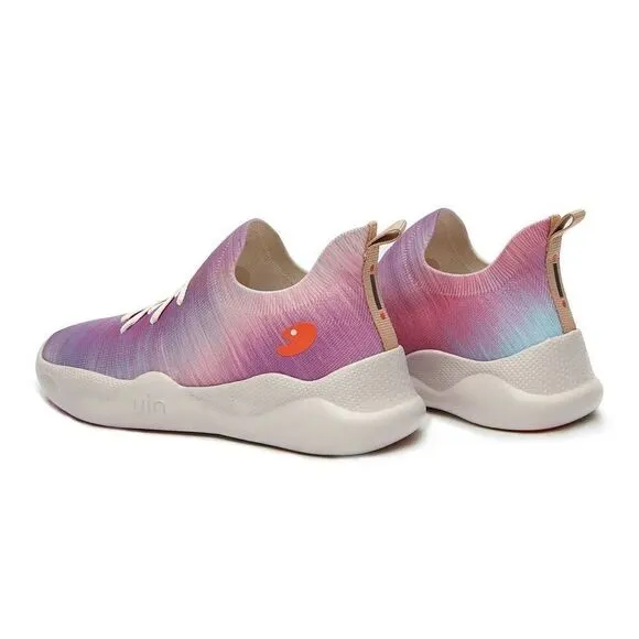 UIN Women's Sneakers Lightweight Walking Comfy Shoes (DAZZLE PURPLE MIJAS I )
