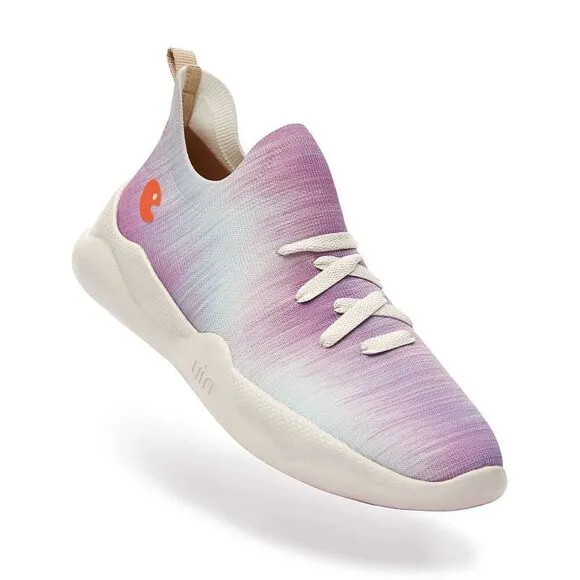 UIN Women's Sneakers Lightweight Walking Comfy Shoes (DAZZLE PURPLE MIJAS I )