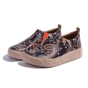 Uin Women's Travel Walking Shoes Casual Wide Toe Sneaker (Infinite Vitality2)133