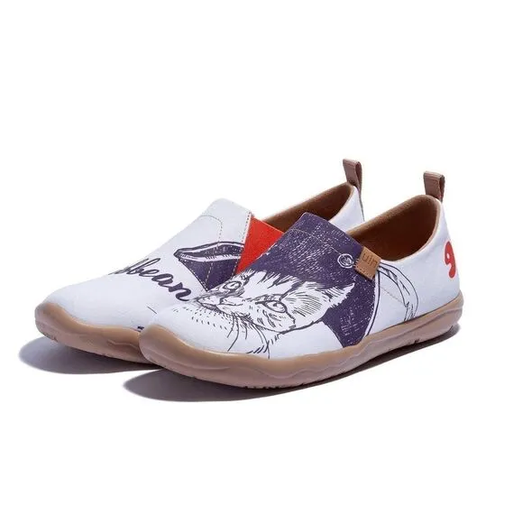 UIN Men's Slip On Casual Comfort Walking Shoes (Hand the Fish Over)New No Box