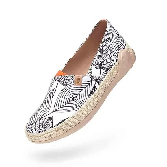 UIN Men's Slip Ons Walking Casual Loafers Comfort Shoes (Marbella Weaving)No Box