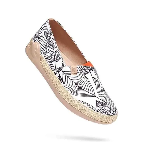 UIN Men's Slip Ons Walking Casual Loafers Comfort Shoes (Marbella Weaving)No Box