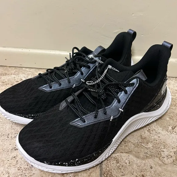 Under Armour Curry 10 Black Shoes 3026624-001 Basketball Sneakers Men’s - Sz 17