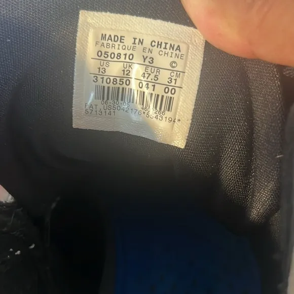 USED!!! NIKE ZOOM HUARACHE KOBE EDITION SIZE13