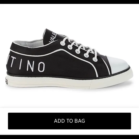 Valentino by Mario Valentino John Logo Sneakers.