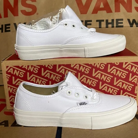 Vans Authentic Pro True White/True White WMNS
