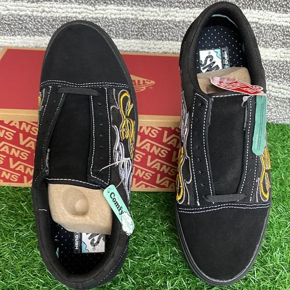 Vans Comfycush Ignition Black/Black WMNS sneakers - athletic shoes