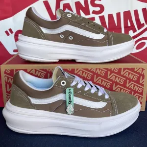 Vans Men’s Old Skool OverWalnutVN0A7Q5E1NUplatforms - sneakers