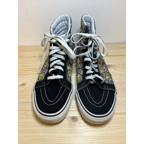 Vans Nintendo Super‎ Mario Game Over Sk8 Hi Top Shoes Sneakers Mens 10.5 EUC H10