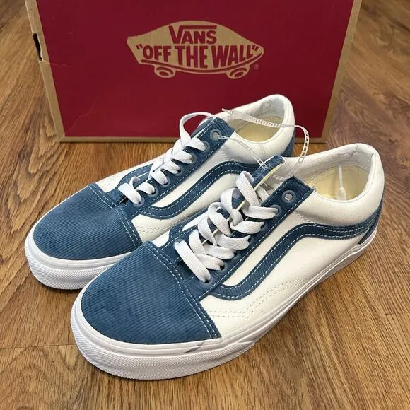 VANS old skool corduroy lace up shoes sneakers women’s 8 new