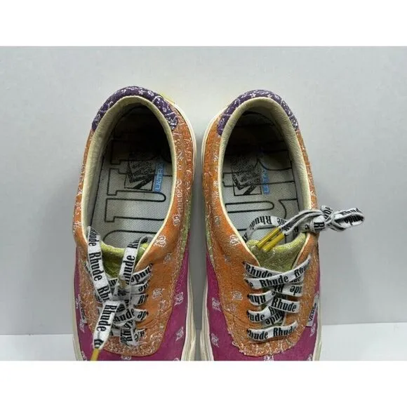 Vans Rhude x Acer Ni SP Bandana Multi Women’s Size 7.5 Shoes Sneakers